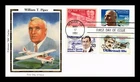 Dr Jim Stamps William T Piper Air Mail Combo Colorano Silk First Day Cover