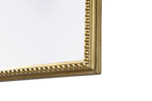 Elegant Decor Naomi Vintage Resin Mirror 36X42 in Antique Brass - Picture 6 of 7