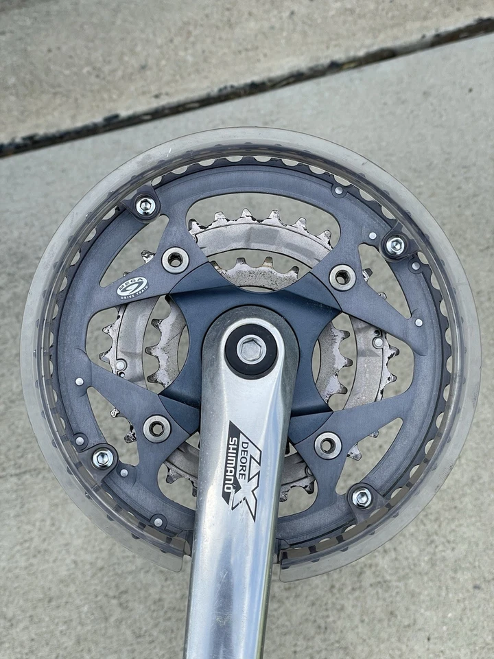 Vintage Shimano Deore Chainguard - 4 Bolt From LX Crank - Crank Chainring Guard - Image 4 of 4