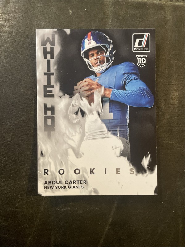 2025 Panini Donruss - White Hot Rookies Abdul Carter #WHR-ALC (RC)
