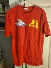 NEW BAIT X CHAMPION X MY HERO ACADAMIA T SHIRT TEE RED SZ M MENS VINTAGE RARE