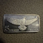 Monarch Precious Metals 5 Gram 5g Bullion .999 Fine Silver Bar