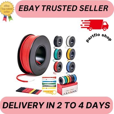 22 AWG Stranded Wire Kit   Silicone Coated Copper Wires 22 Gauge