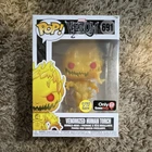 Funko Pop! Marvel Venomized Human Torch #691 Glow in the Dark GameStop Excl