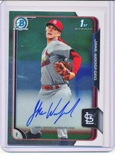 JAKE WOODFORD 2015 BOWMAN DRAFT CHROME 1ST PROSPECT AUTOGRAPH AUTO ROOKIE RC