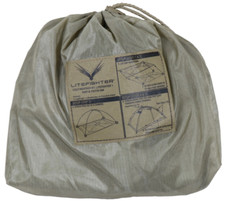 USGI LiteFighter Cold Weather Kit (For 1 man tent) Coyote W/ 4 Snow/Sand Anchors