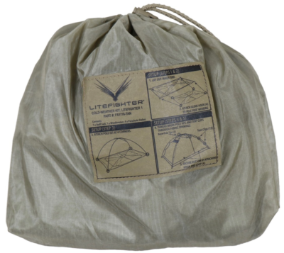 USGI LiteFighter Cold Weather Kit (For 1 man tent) Coyote W/ 4