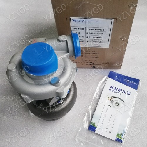 For Cummins WTP060 4BTA3.9 5273534 Turbocharger 4982530 3900430 728001-5001S - Picture 3 of 5
