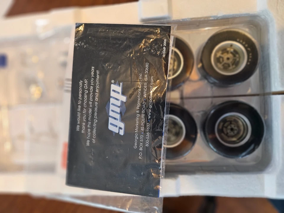 GMP Shelby Cobra 289 Factory Team Cobra Black No. 99 1:12 Scale Inv. #4846 - Image 4 of 4