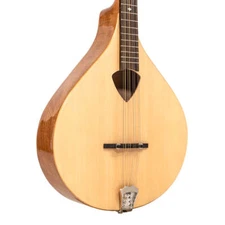 Gold Tone BZ-500 Irish Bouzouki A/E Mandolin, Solid Spruce Top, Natural