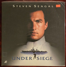 UNDER SIEGE laserdisc LD STEVEN SEAGAL ACTION CLASSIC Perfect Condition
