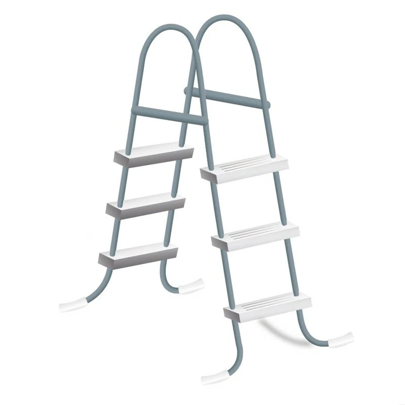 Intex Prism Frame 300x175x80cm Swimming Pool + Filterpumpe + Poolleiter - Bild 3 von 4