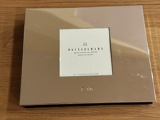 Pottery Barn Great Memories I Do Silver Plated Photo Album 30 pgs 4x6 5x5 READ