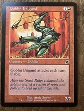 Magic_the_gathering Scourge Goblin Brigand #94 2003,LP,MTG Common
