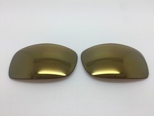 Arnette 4158 After Party Custom replacement lenses Gold Mirror Polarized New