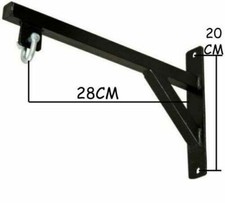 Maxx Heavy Duty Punch Bag Wall Bracket Steel Mount Hanging Stand Hook Punch chi