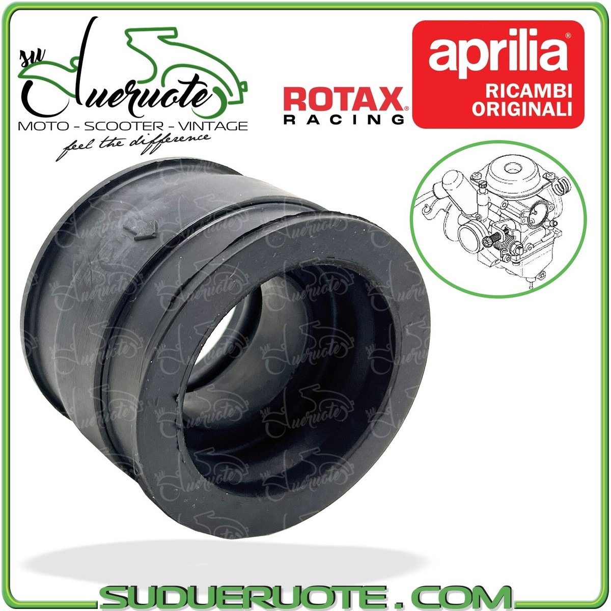 Filtro Aria - Manicotto Di Aspirazione Aprilia Leonardo 125-150 1996-1998 (EMEA) - - Ricambi E Accessori Per Scooter E Motorini - Foto 7