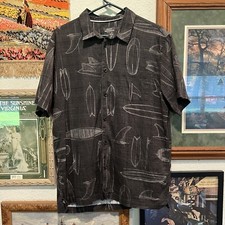 NWOT Quiksilver Waterman Collection Surf Board Men  s Polo Size Large