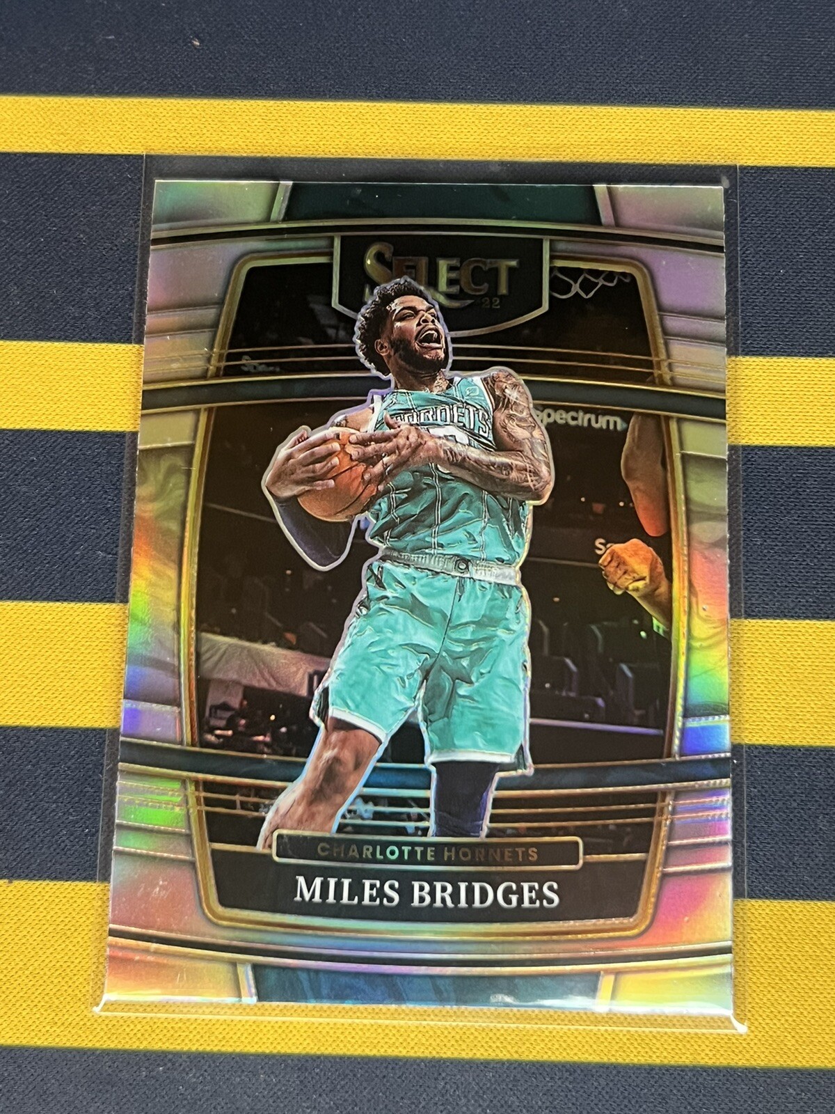 2021-22 Panini Select - Concourse Silver Prizm #42 Miles Bridges