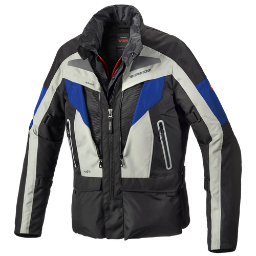 GIACCA MOTO 3 STRATI VOYAGER EVO H2Out GHIACCIO BLU SPIDI SIZE 3XL | eBay