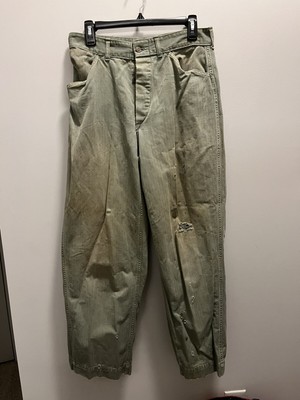 WW2 USMC P41 HBT Chore Pants Size 31 X 
