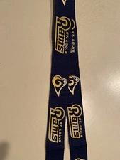 St.Louis Rams Lanyard Keychain 22”  New/ Detachable Clip/ Multiple Use