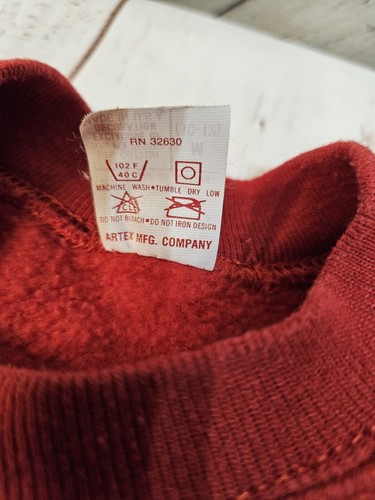Vintage Chicago Bulls & Snoopy YOUTH Sweatshirt Size M 10-12 Small Flaws - Picture 11 of 20