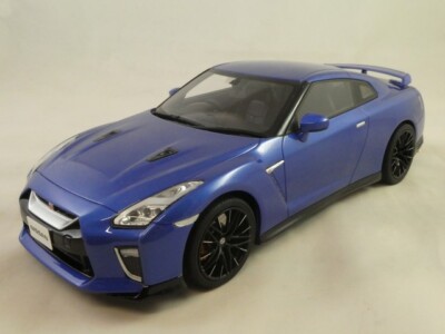 Kyosho Nissan GT-R Blue Samurai Premium Edition 1/18 KSR18044BL2