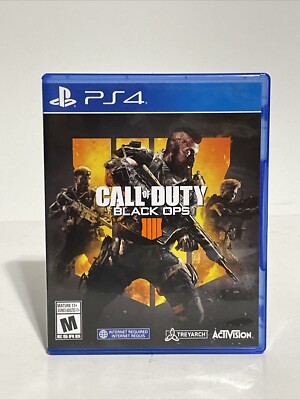 Black Ops 4 PS4 (PlayStation 4, 2018)