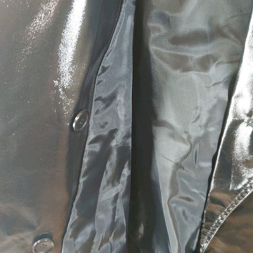 Jean Paul Gaultier For Sept Premieres Black Spring Coat Belt 38 Women outer - Picture 12 of 17