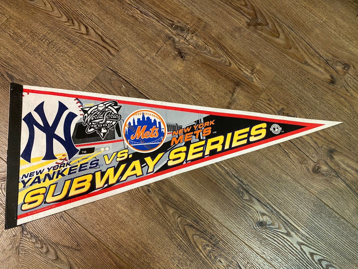 New York Yankees Vs Mets Subway Series Full Size Pennant | eBay