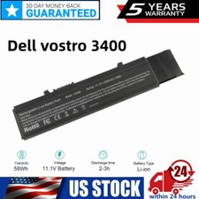 Y5XF9 Battery for Dell vostro 3400 3500 3700 7FJ92 4JK6R 04D3C R5PJR CYDWV P09F
