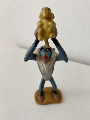 Disney König der Löwen Sammlerfigur Rafiki & Baby Simba Mattel 1994 