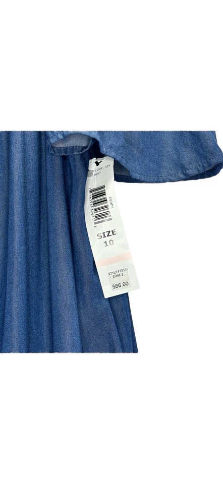 Vestido Tiana B Cambray Borla Talla 10 Foto 4 de 4