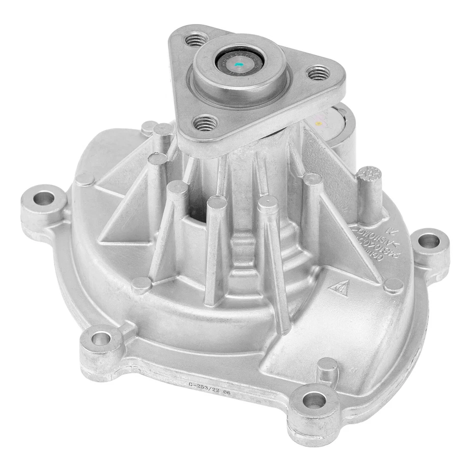 Carcasa de termostato de bomba de agua y refrigerante OEM para Porsche Cayenne Panamera 4,8 L Foto 4 de 4