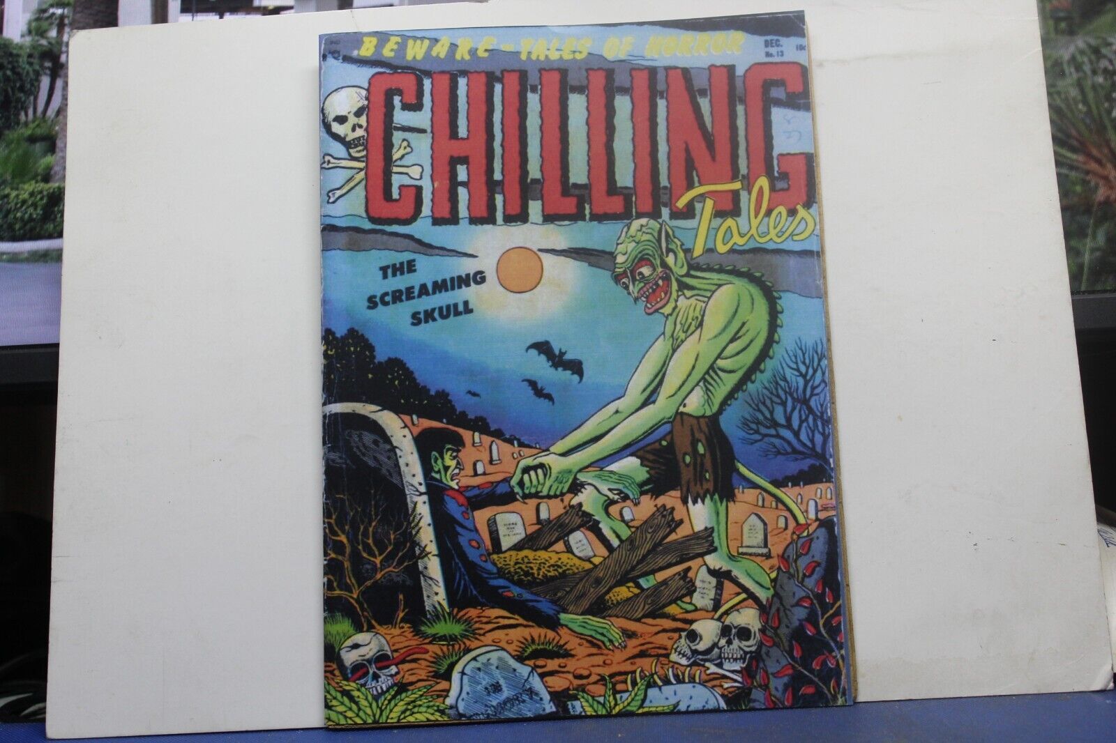 CHILLING TALES #13 REPRODUCTION COVER 1952