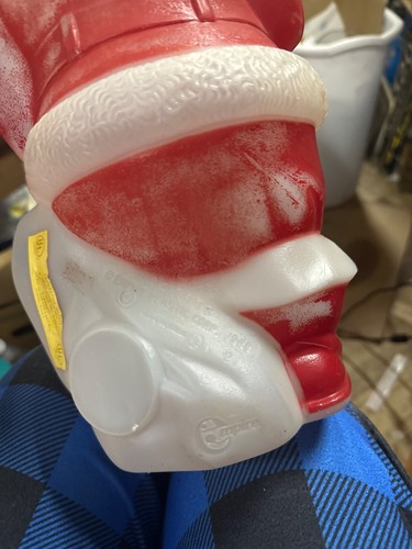 Santa blow mold plastic 13" empire 1968 - Picture 12 of 12