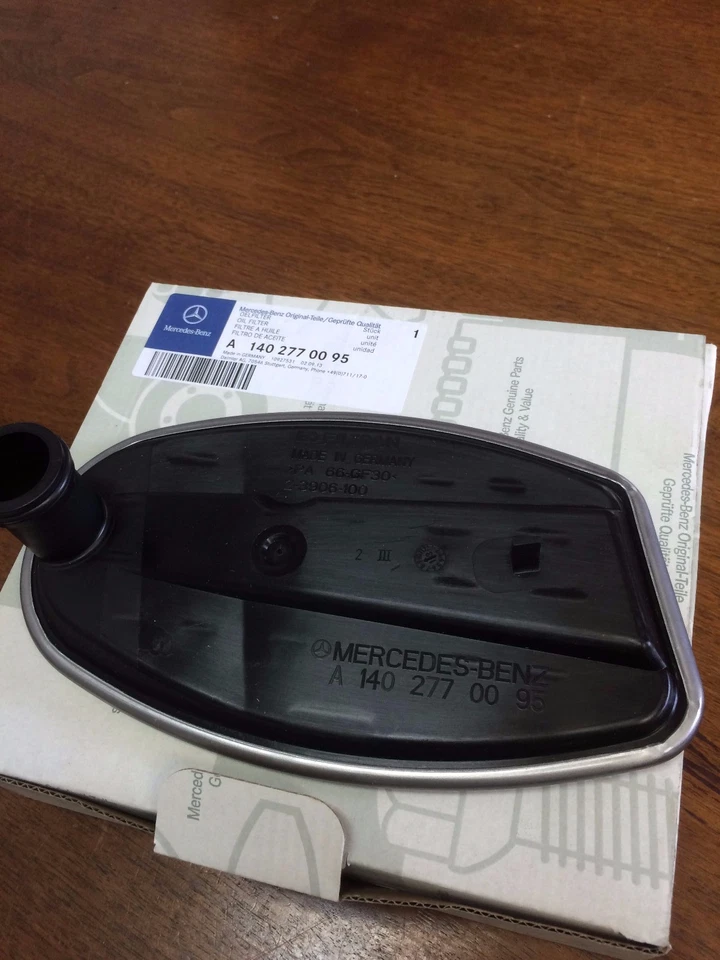 Mercedes-Benz Transmission Filter+Gasket+Plug+Clip Genuine Original 722.6 Kit - Bild 2 von 4