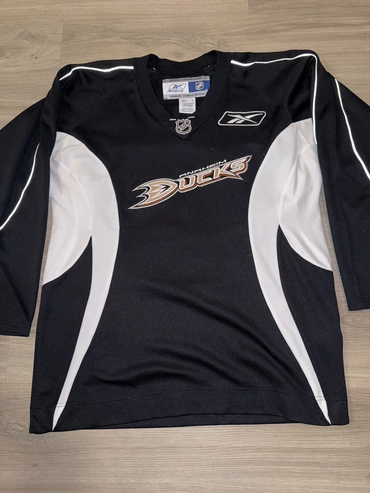 Camiseta Reebok Vintage NHL Anaheim Ducks 2007 Ryan #9 Talla Mediano Foto 3 de 4