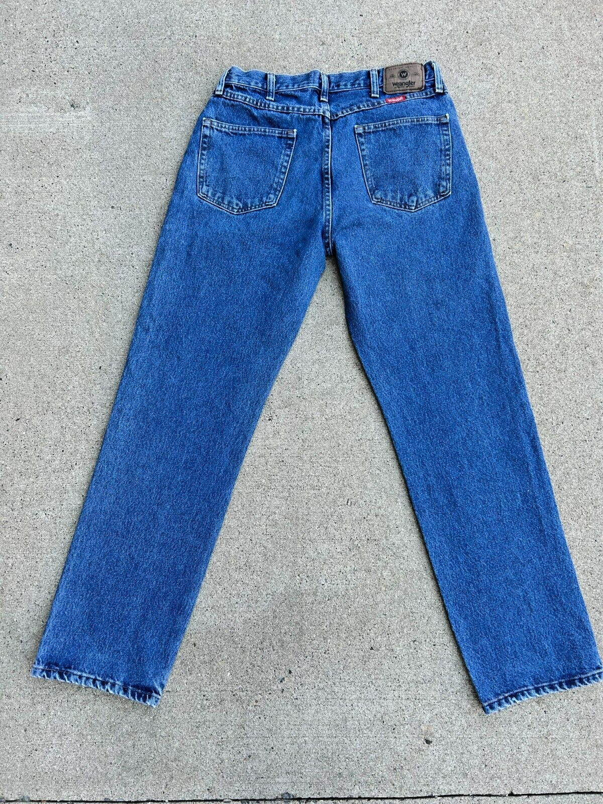 Upcycled Men's Patchwork Stonewashed Blue Jeans S… - image 9