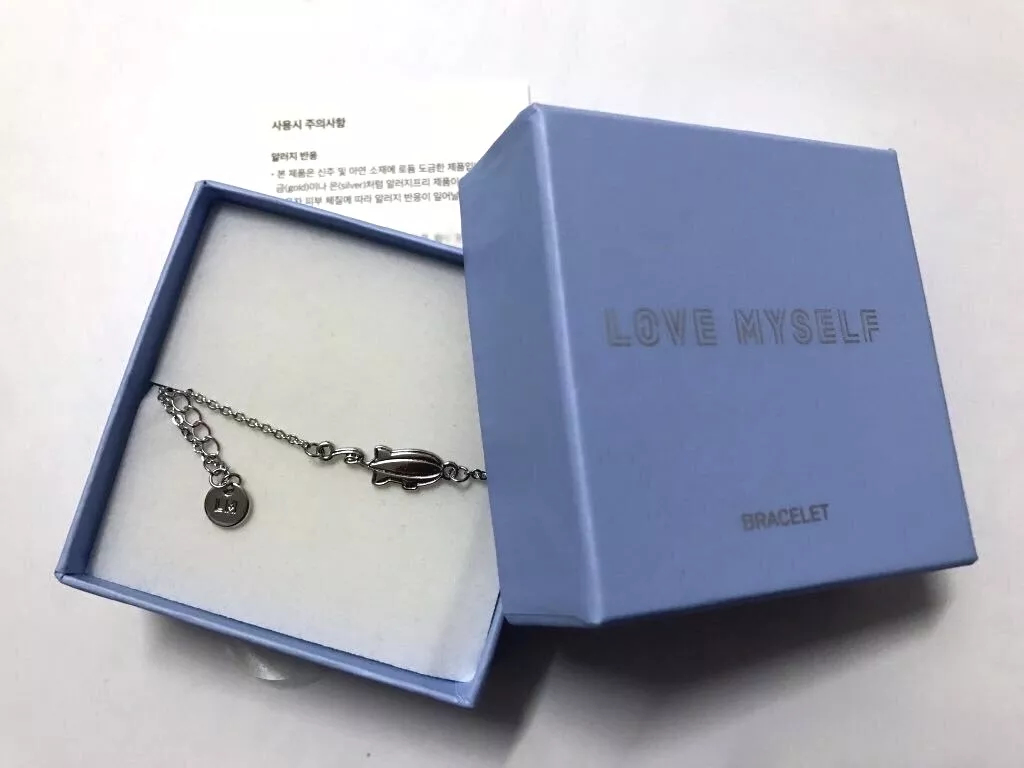 BTS UNICEF Love Myself LM Campaign Official Merch MD Bracelet +Tracking  Number