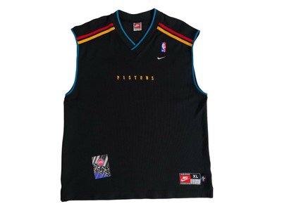 black detroit pistons jersey