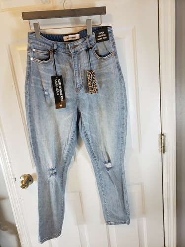 Ashley Mason High Rise Mom Jeans 
