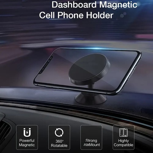 Universal Car,Gym Phone Holder Stand Mount Magnetic 360°Rotatable Aluminum 2Pack - Picture 7 of 22