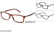 Bifocals Spring Hinged Reading Glasses Classic Retro Readers Quality Men Women