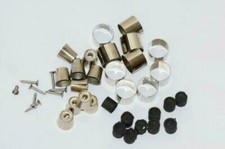 Accessories Lot of 10 Silver spare tip/Collar for wooden walking stick cane part