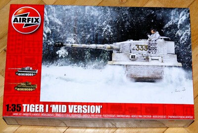 Airfix A1359 : Dt. Pz.Kpfw.VI  Sd.Kfz.181 ''TIGER I'' Mid Version / Kit 1:35 / Neu