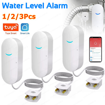 #ad #ad 1 3Pack Smart Water Leak Sensor Detector APP Alarm WiFi Home Water Leak Detector $27.66