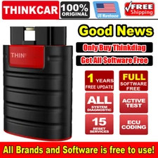 THINKDIAG All Brand Free OBD2 Scanner Bidirectional KEY Coding Diagnostic Tool