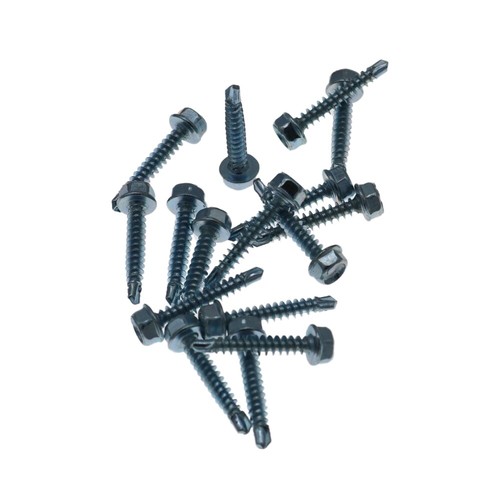 Bohrschrauben 4.2 X 16 mit Sechskantkopf und Bund, DIN 7504. - 100 Stück. - Bild 3 von 7